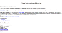 Desktop Screenshot of cohensw.com